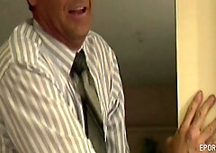 Big Titty Hoe Takes Cock - Cumshot