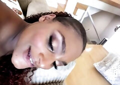 Hiring Rhae Woods Meant Getting Her Bare and Riding Me Hard