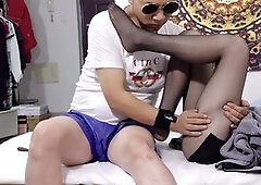 Foot worship, foot massage, footjob