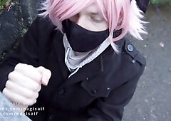 Sloppy blowjob, public, straight