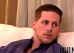 Horny twink loves blowing dick