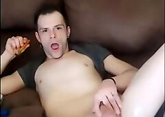 Hairless twunk rolling and frolicking arse with faux-cocks - That3rdguy