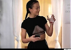 Rika Fane screw Zuzu Lovely and explodes with cum