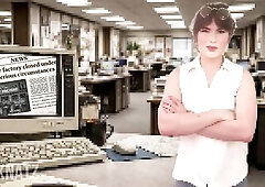 I know I get teased a lot, by the boyz around the office, for looking so feminine, but if u crave a reporter, I’m the stud for u! What’s that boss