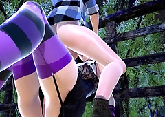 Stunning HERMAPHRODITISM VS monster