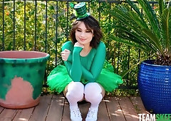 Cute Little Green Leprechaun