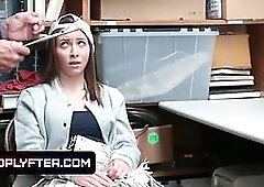 Mischievous young Hayden Hennessy caught shoplifting