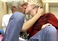 Young sissy boy gay porn Ian flashes Ashton a good time in his very first