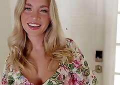 Big Titty Blonde Real Estate Agent Sucks and Fucks Client "I really need this..