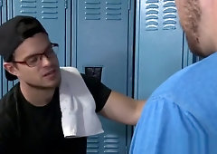 Hunky jock eats ass and hardcore fucks