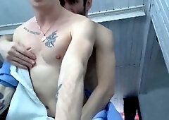 Hot amateur Oliver Strelly gets pounded in various positions during passionate home sex party