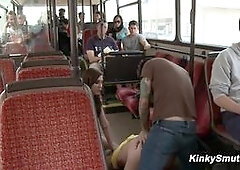 Public Bus Fun With Uma Masome