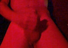 young guy twunk heads to the basement to wank off after going to the gym