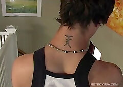 Brian Beckham Jerks Off and Cums