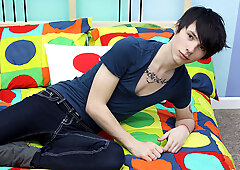 Dylan Wanks His Hard Dick & Blows A Hot Load - Dylan Scouville