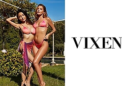 Watch cover-girl Rae Lil Black and Agatha Vega's action