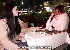 This babe Screwed A Homeless Stud