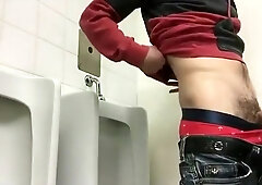 Suck Rim And Fuck In Public Bathroom