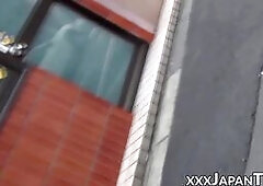 Amateur Japanese women are feeling helpless as young voyeur gropes them in public and leaves them scared.