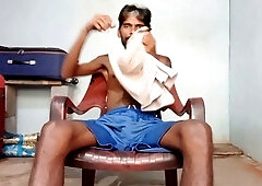 Rajesh Playboy 993 legs up, fingering in the ass, displaying ass, ass, touching balls, moaning, jerking dick and cumshot