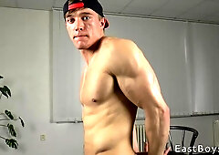 Larry McCormick blows a great load while bathing