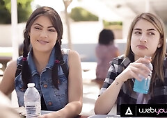 Conflicted Teen 18+ Kristen Scott Discovers Her Sexuality With Bestie Kendra Spade