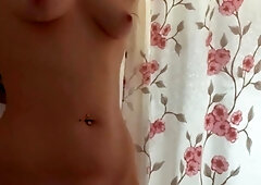 Amateur blondie solo anal masturbation