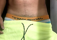 hot sexy muscle stud twink striptease cum play