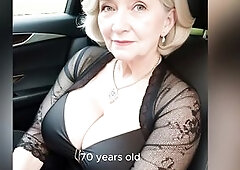 [GRANNY Story] Granny's Steamy Ride with her BBC Taxi Driver