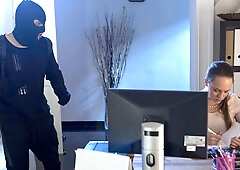 Good girl in black stockings Blue Angel gets fucked silly