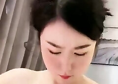 Ebony girl showers her big ass amp masturbating