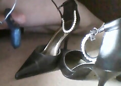 High Heels Cum Sextoy Handsfree Cumming Shoejob