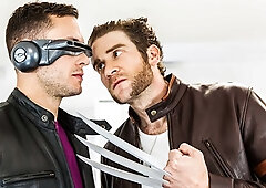 Gay X-Men anal video with Colby Keller and Brenner Bolton