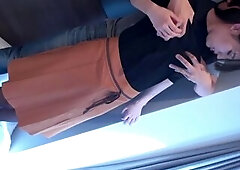 Get Sendai's local girls on the street corner! Amateur girls expose their naughty faces!