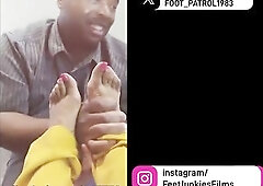 Infamous movie now banned from all social media platforms. This high yellow admirable hot cougar a Washington, D.C. Local has had her share Foot Lover