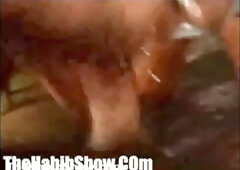 Nymphet's gangbang action