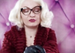 ASMR: double nitrile gloves. Hot sounding SFW (safe for work) movie scene with excellent close-up soundings