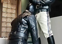 Leather fuck 2