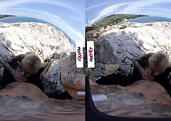 Summer Is Cuming - Amateur Outdoor Blowjob - Sexlikereal