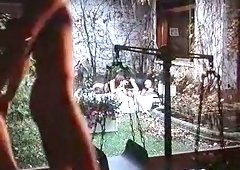 Filthy cock loving Italian brunette sluts sucking dicks