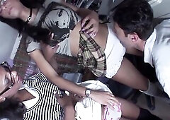 Italian Stud Made To Suck Down A Double Helping Of Shemale Spumoni