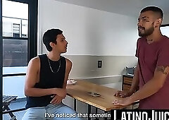 Lustful Enrique Mudu utilizes his enormous penis to destroy Alberto Chimal