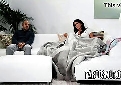 Banging my Large Bazookas Stepmom After Video Night
