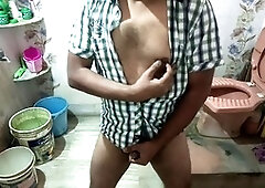 Gay jerking, young asian, handjob