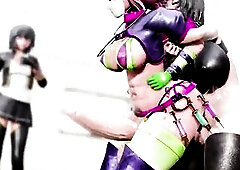 Nyakumi diversión en el ascensor