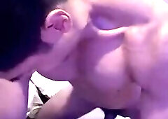 Handsome boy Playing sex toy