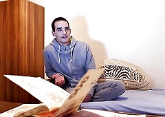 Pretty dude in debt gets fuck-punished HARDCORE