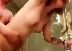 Oriental Katoey Ladyboy teenager getting hardcore banged at the bath