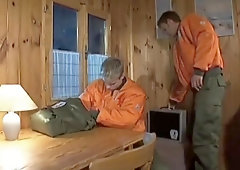 Some good after work bareback fucking