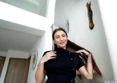 Masseuse Rides Client in Salon Encounter